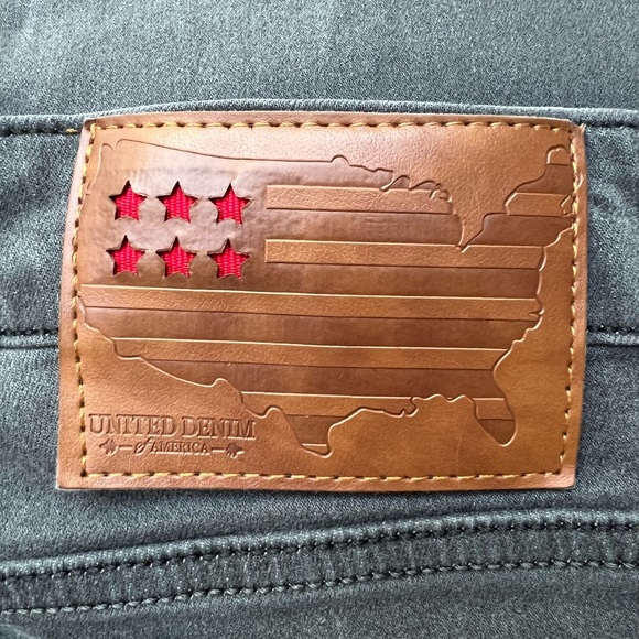 United Denim Men’s Grey Jeans, 32x32 - Picture 4 of 4